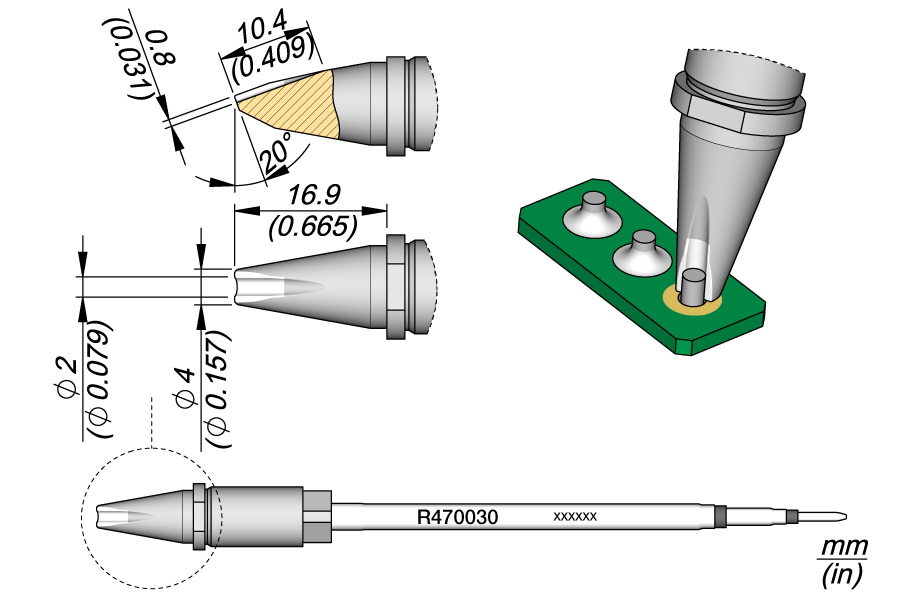 R470030 - Barrel Cartridge Ø 2